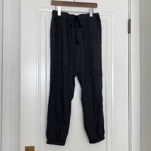 Madewell linen joggers.